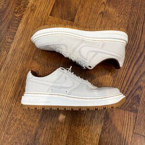 Nike AF1 Luxe Pearl White Gum Size 11.5